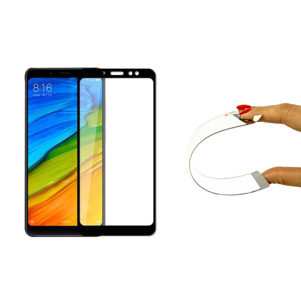 

Защитное 5D cтекло Nano Flexible GLASS ITOP для Xiaomi Redmi S2 Full Cover Черный