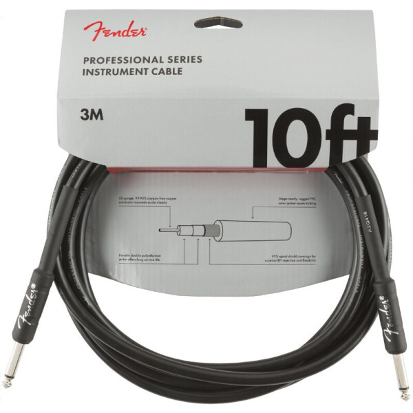 

Кабель инструментальный Fender Professional Series Instrument Cable 3m (10ft) 0990820024