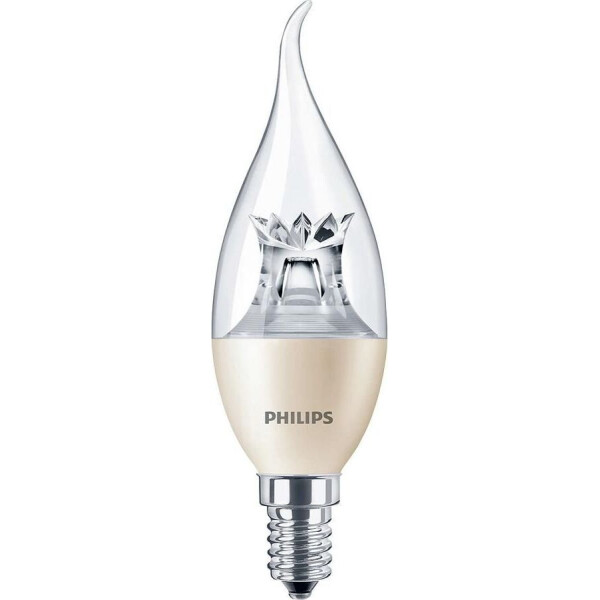 

Лампа светодиодная Philips LEDcandle DT E14 6-40W 2700K 230V BA38 CL Master (929001140502)