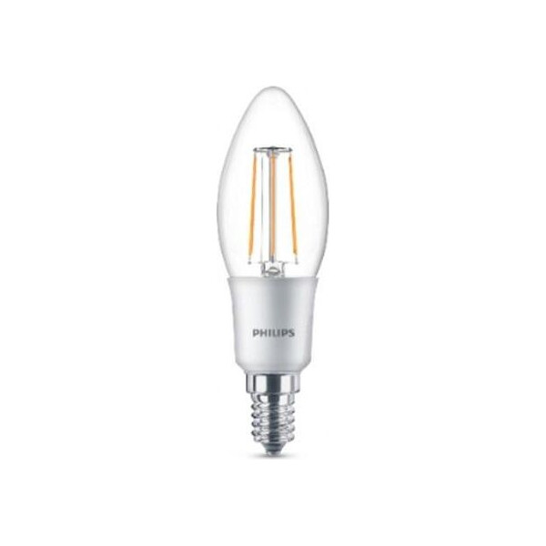 

Лампа филаментная Philips LEDClassic 4-40W B35 E14 830 CL NDAPR (929001975508)