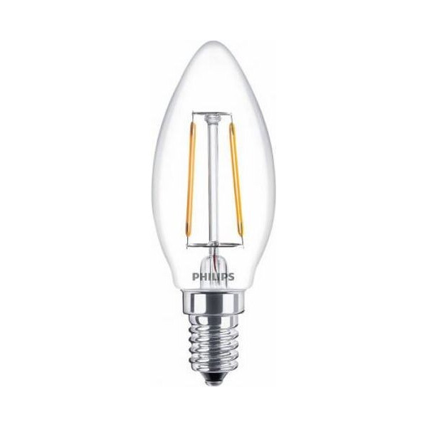 

Лампа филаментная Philips LEDClassic 4-40W B35 E14 865 CL NDAPR (929001975608)