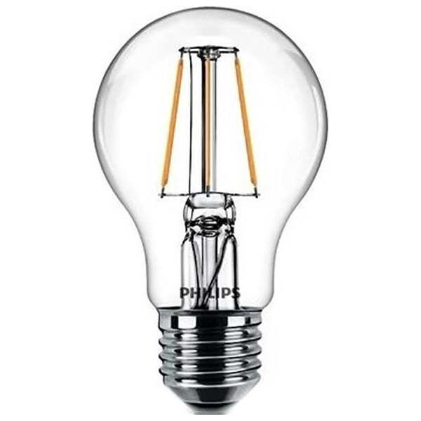 

Лампа филаментная PhilipsLEDClassic 6-60W A60 E27 865 CL NDAPR (929001974608)