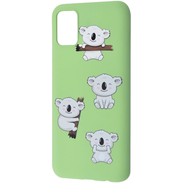 

TPU чехол WAVE Fancy для Samsung Galaxy A51 (Koala / Mint gum) (1058638)