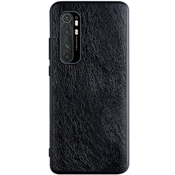 

Кожаный чехол PU Retro classic для Xiaomi Mi Note 10 Lite (Черный) (1054594)