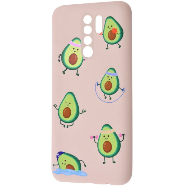 

TPU чехол WAVE Fancy для Xiaomi Redmi 9 (Sports avocado / Pink sand) (1058677)
