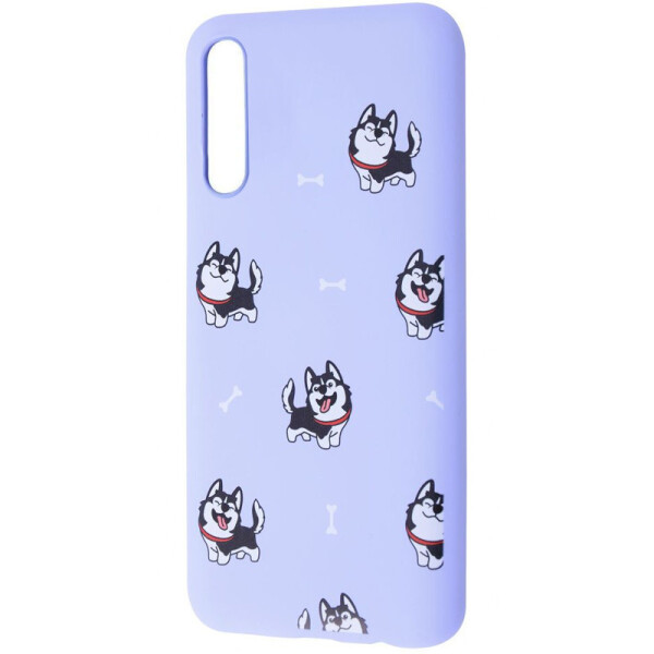 

TPU чехол WAVE Fancy для Samsung Galaxy A50 (A505F) (Haski / Light purple) (1058621)