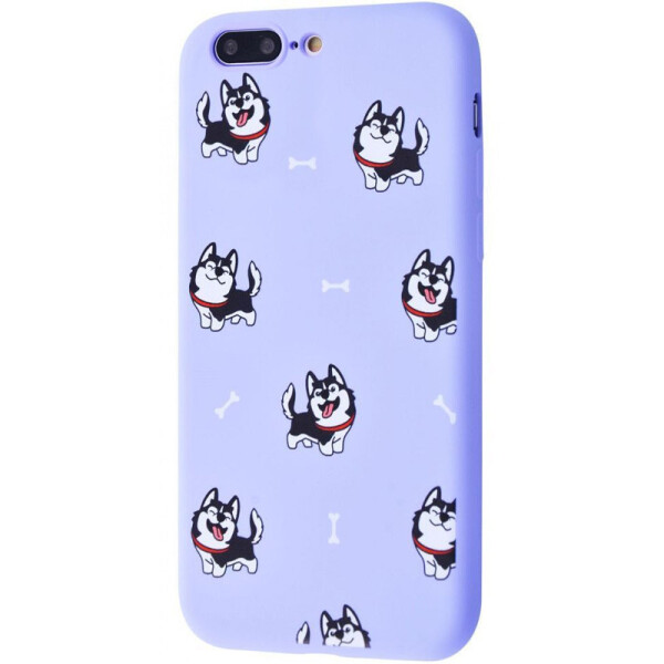

TPU чехол WAVE Fancy для iPhone 7 plus (5.5") (Haski / Light purple) (1058739)