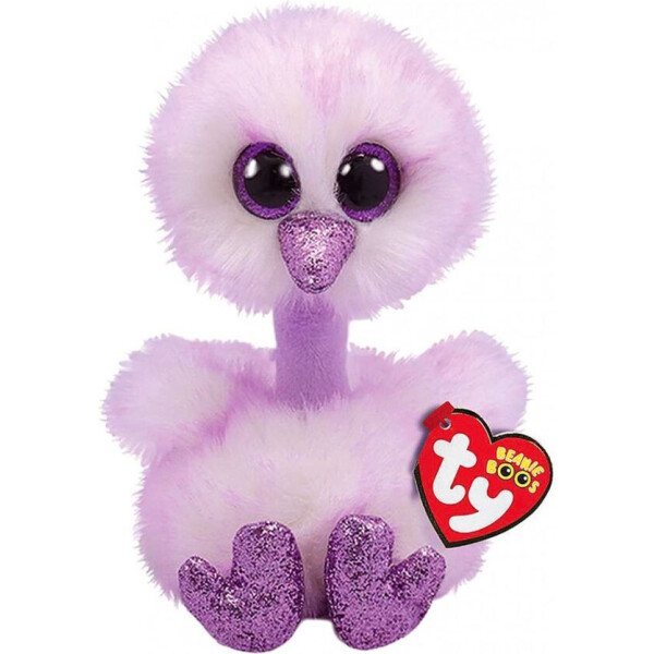 

Мягкая игрушка TY Beanie Boo's Лавандовый страус Kenya 15 см (36329)