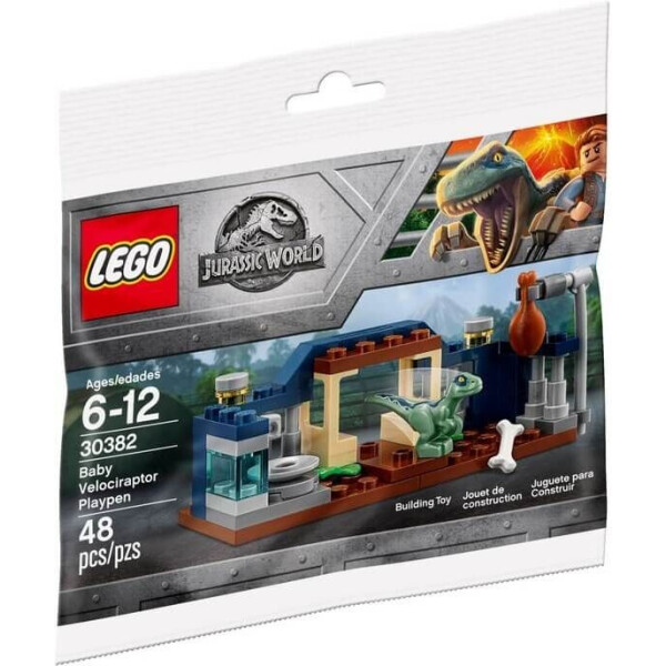 

LEGO Jurassic World Манеж для малыша велоцираптора (30382)