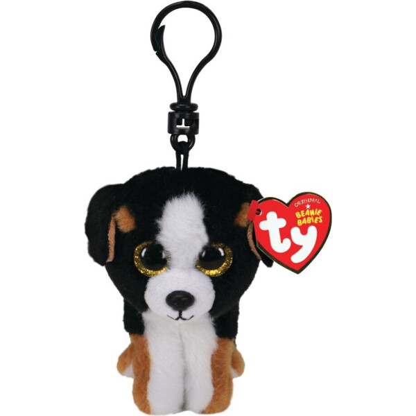 

Мягкая игрушка-брелок TY Beanie Babies Щенок Roscoe 12 см (35239)