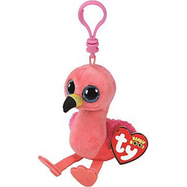 

Мягкая игрушка-брелок TY Beanie Boo's Фламинго Gilda, 12 см, розовый (35210)