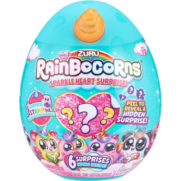 

Мягкая игрушка-сюрприз Rainbocorn-B серия Sparkle Heart Surprise 2 (9214B)