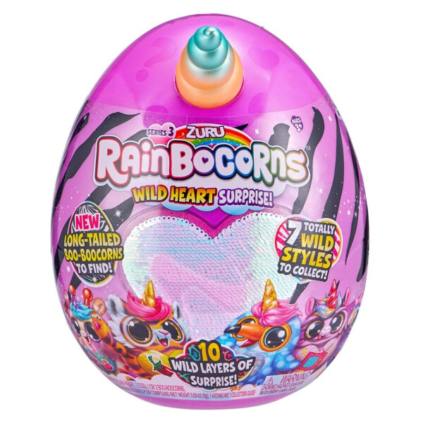

Мягкая игрушка-сюрприз Rainbocorn-H серия 3 (9215H)