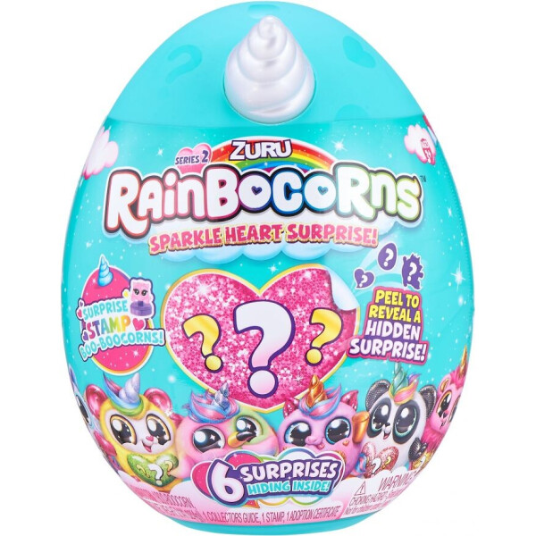 

Мягкая игрушка-сюрприз Rainbocorn-H серия Sparkle Heart Surprise 2 (9214H)