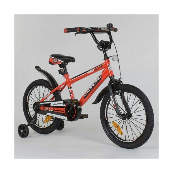 

Велосипед 18" дюймов 2-х колёсный "CORSO" ST - 2077 (1) КРАСНЫЙ, СТАЛЬНАЯ РАМА, СТАЛЬНЫЕ ПРОТИВОУДАРНЫЕ ДИСКИ С УСИЛЕННОЙ СПИЦЕЙ