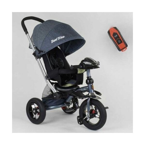 

Велосипед 3-х колёсный 698 / 33-017 Best Trike (1) ФАРА С USB, ТЕЛЕСКОПИЧЕСКАЯ РУЧКА, ПУЛЬТ