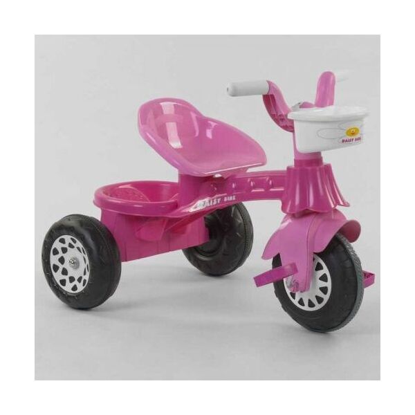 

Велосипед Pilsan Atom Tricycle с белыми ручками Pink / Purple (07-140)
