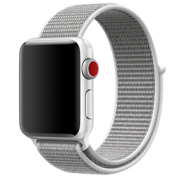 

Ремешок Nylon для Apple watch 42mm/44mm (Серый / Gray) (1058062)