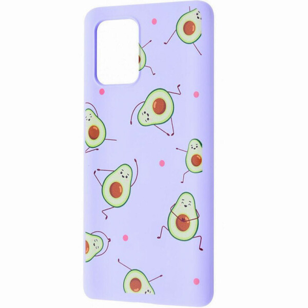 

TPU чехол WAVE Fancy для Samsung Galaxy S10 Lite (Avocado / Light purple) (1060077)