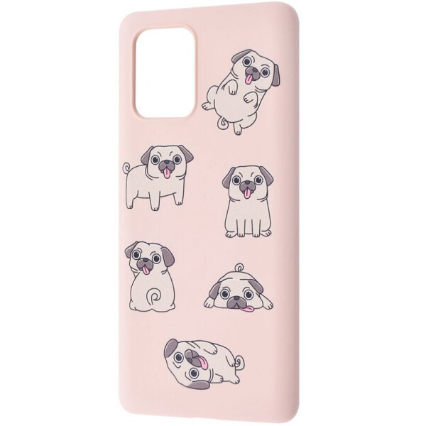 

TPU чехол WAVE Fancy для Samsung Galaxy S10 Lite (Pug / Pink sand) (1060082)