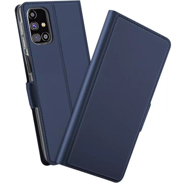 

Чехол-книжка Dux Ducis с карманом для визиток для Samsung Galaxy M51 (Синий) (1059353)