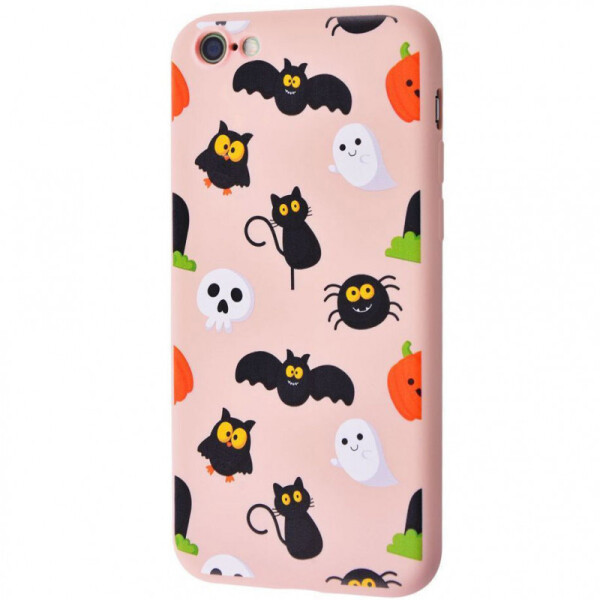 

TPU чехол WAVE Fancy для iPhone 7 (4.7'') (Black cats / Pink sand) (1060017)