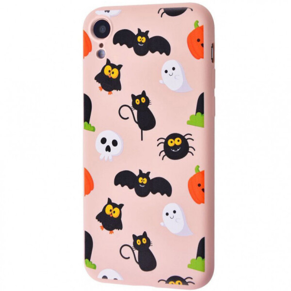 

TPU чехол WAVE Fancy для Apple iPhone XR (6.1") (Black cats / Pink sand) (1060035)