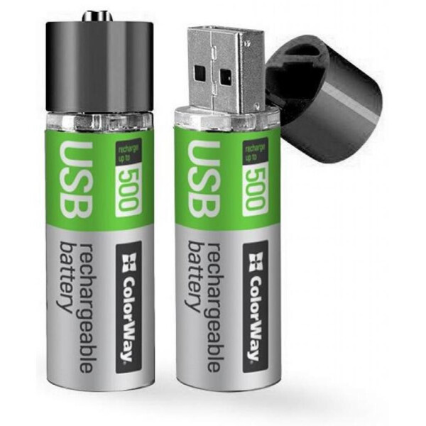 

Аккумулятор ColorWay 18650 USB 1200 mAh 3.7V * 2 (CW-UB18650-03)
