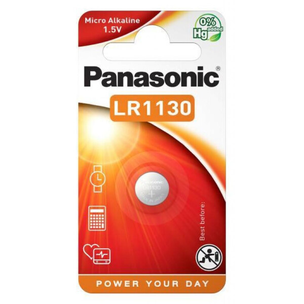 

Аккумулятор LR-1130 PANASONIC (LR-1130EL/1B)
