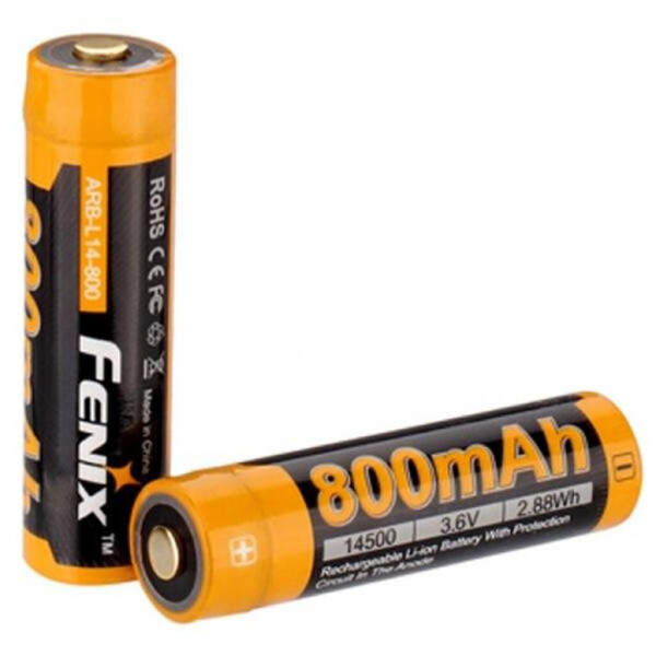 

Аккумулятор Fenix 14500 Fenix 800 mAh Li-ion (ARB-L14-800)