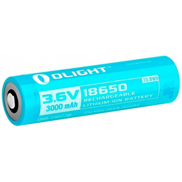 

Аккумулятор Olight 18650 Li-Ion 3000mAh для H2R (ORB3-186C30)