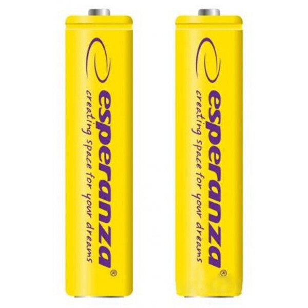 

Аккумулятор Esperanza AAA 1000mAh Ni-MH * 2 yellow (EZA101Y)