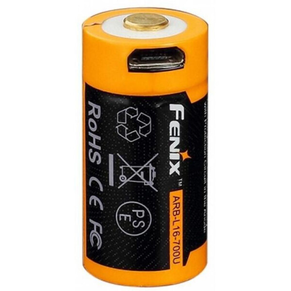 

Аккумулятор Fenix 16340 Fenix 700 mAh Li-ion micro usb (ARB-L16-700U)