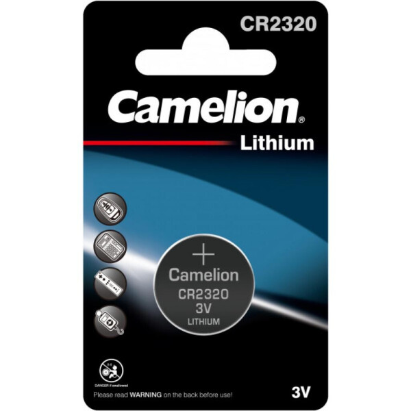 

Батарейка CR 2320 Lithium * 1 Camelion (CR2320-BP1)