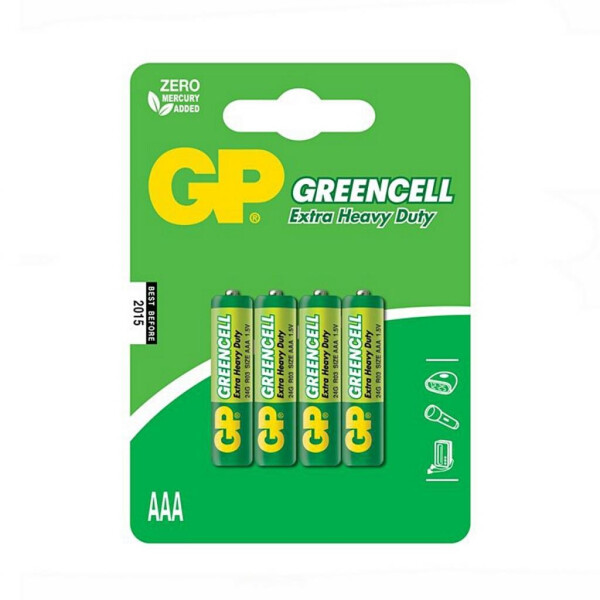 

Батарейка GP AAA R03 солевая * 4 (GP24G-U4 / GP24G-2UE4)