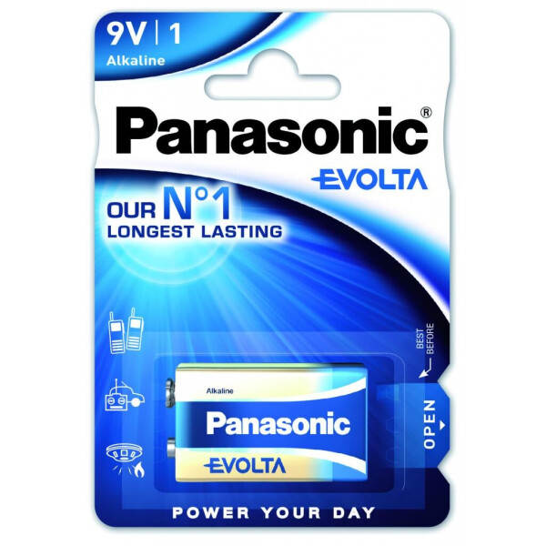

Батарейка PANASONIC Крона 6LR61 Evolta * 1 (6LR61EGE/1BP)