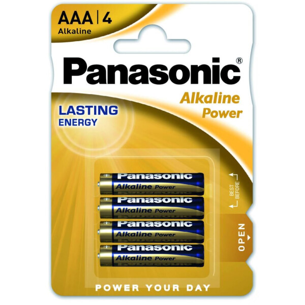

Батарейка PANASONIC AAA LR03 Alkaline Power * 4 (LR03REB/4BPR)