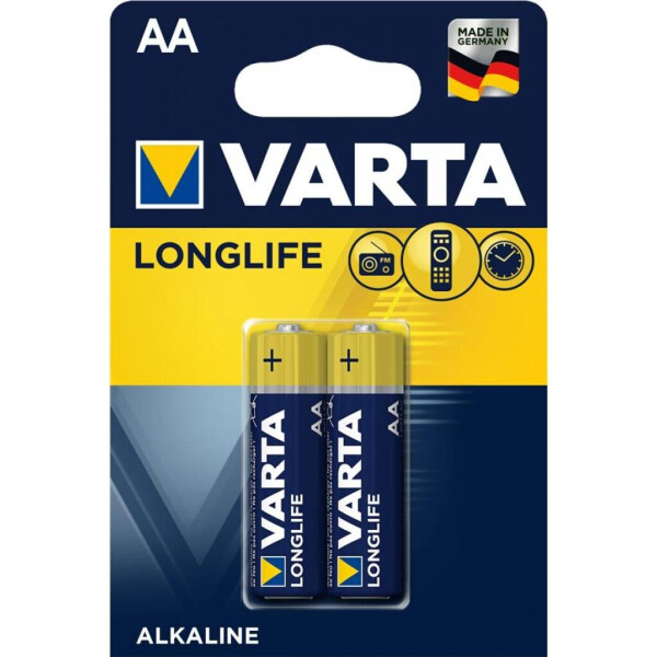 

Батарейка Varta AA Longlife LR6 * 2 (04106101412)
