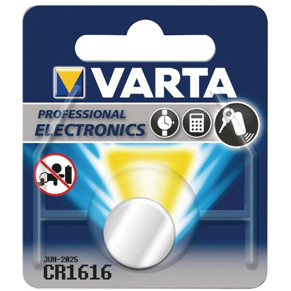 

Батарейка Varta CR 1616 BLI 1 LITHIUM (06616101401)