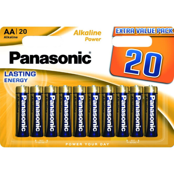 

Батарейка PANASONIC LR06 Alkaline Power * 20 (LR6REB/20BW)