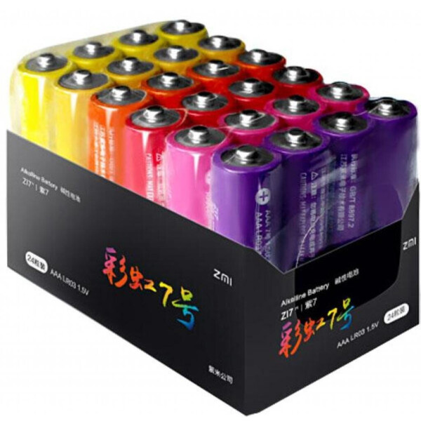 

Батарейка ZMi ZI5 Rainbow AA batteries * 24 (Р30402)