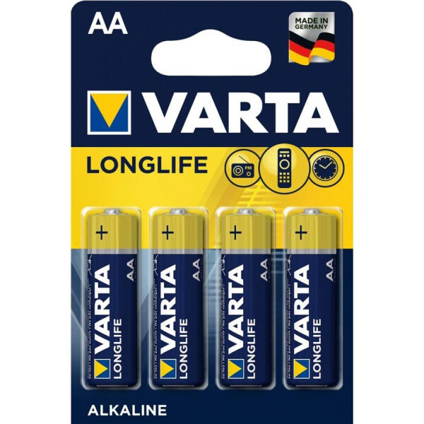 

Батарейка Varta AA Longlife LR6 * 4 (04106101414)