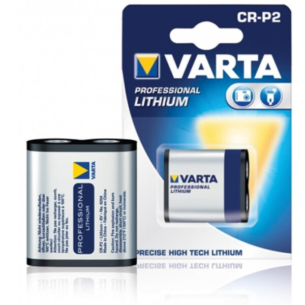 

Батарейка Varta PHOTO CR P2 LITHIUM (06204301401)