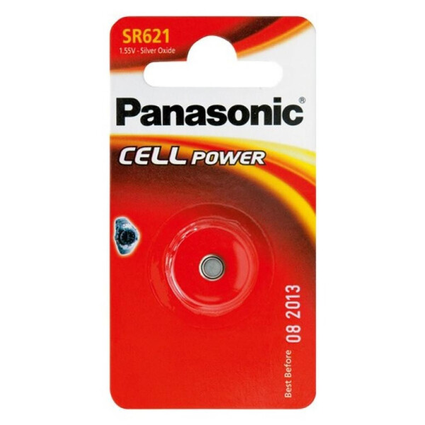 

Батарейка SR 621 PANASONIC (SR-621EL/1B)