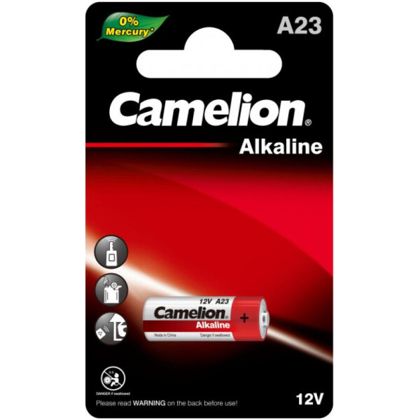 

Батарейка A23 / LR23 Alkaline * 1 Camelion (A23-BP1)
