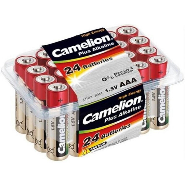 

Батарейка Camelion Plus Alkaline LR03 * 24 (LR03-PB24)