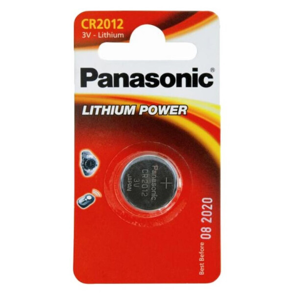 

Батарейка CR 2012 PANASONIC (CR-2012EL/1B)