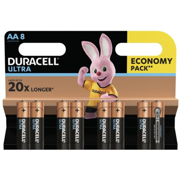 

Батарейка Duracell AA Ultra Power LR6 * 8 (5004807)
