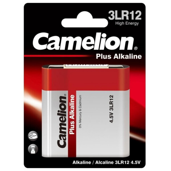 

Батарейка Camelion 3LR12 Plus Alkaline * 1 (3LR12-BP1)