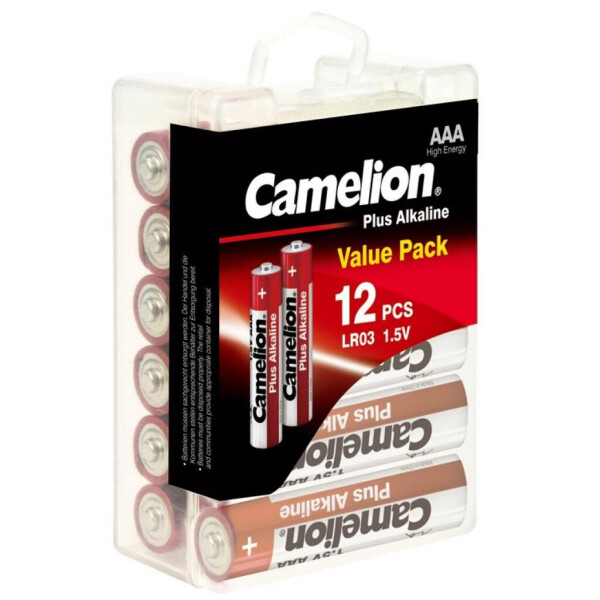 

Батарейка Camelion Plus Alkaline LR03 * 12 (LR03-PBH12)